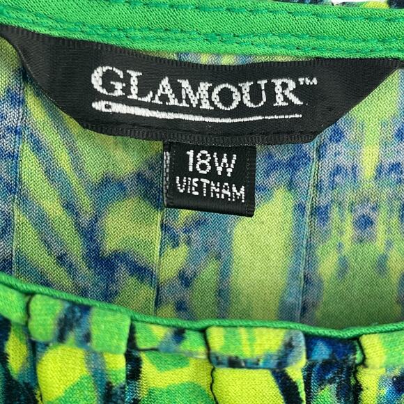 Glamour Sleeveless Stretch Maxi Dress Women's 18W - Picture 5 of 7